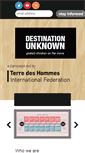 Mobile Screenshot of destination-unknown.org